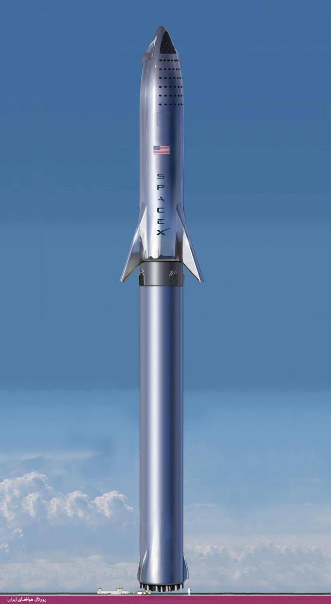 فضاپیمای استارشیپ و راکت  «سوپر هوی» (Super Heavy) شرکت اسپیس ایکس
